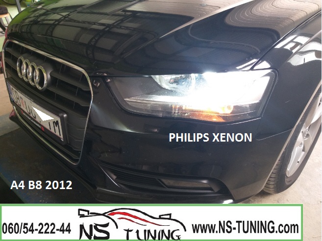 audi a4 b8 xenon svetla h7 sijalica philips d3s ugradnja novi sad tuning